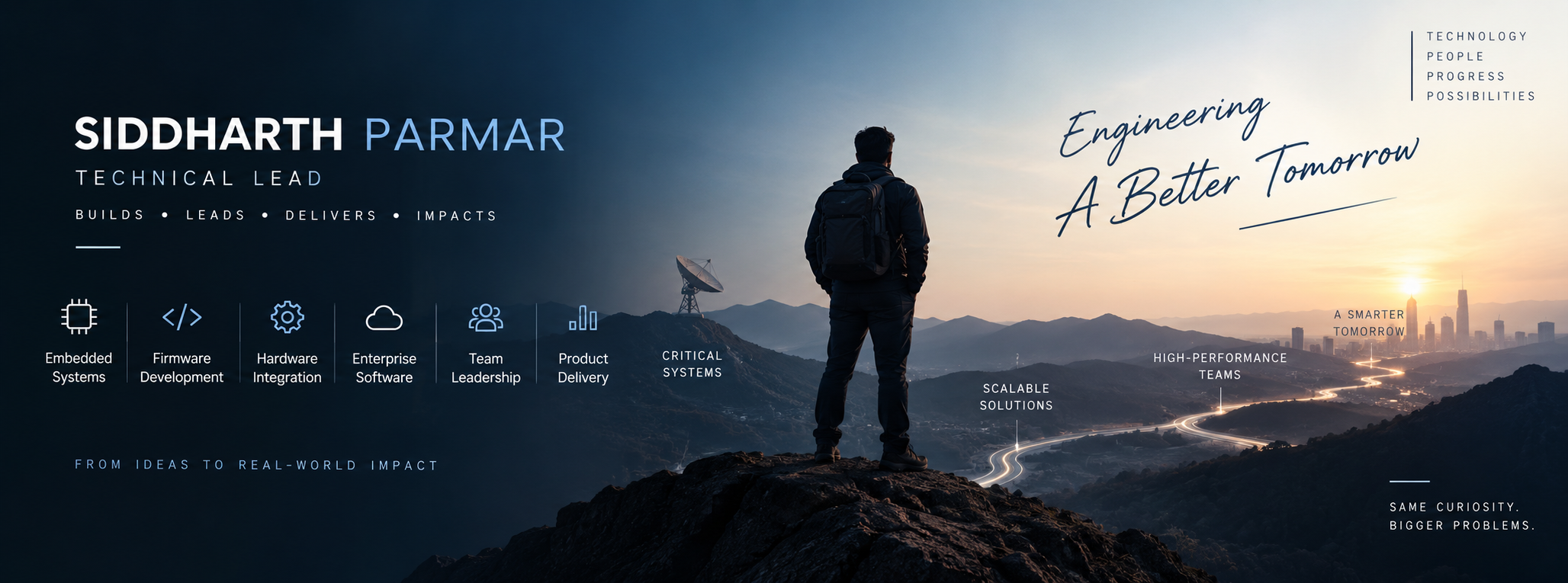 Siddharth Parmar — Engineering a Better Tomorrow
